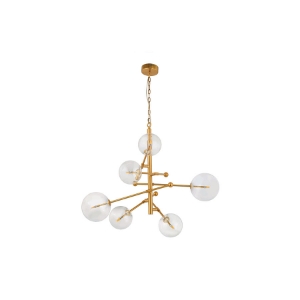 Picture of 6 Light Clear Glass Ceiling Light