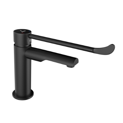 Picture of Florentine Prime Single Lever Basin Mixer - Black Matt