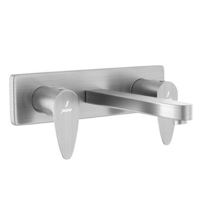 Picture of 3 Hole Basin Mixer Wall Mounted - Stainless Steel