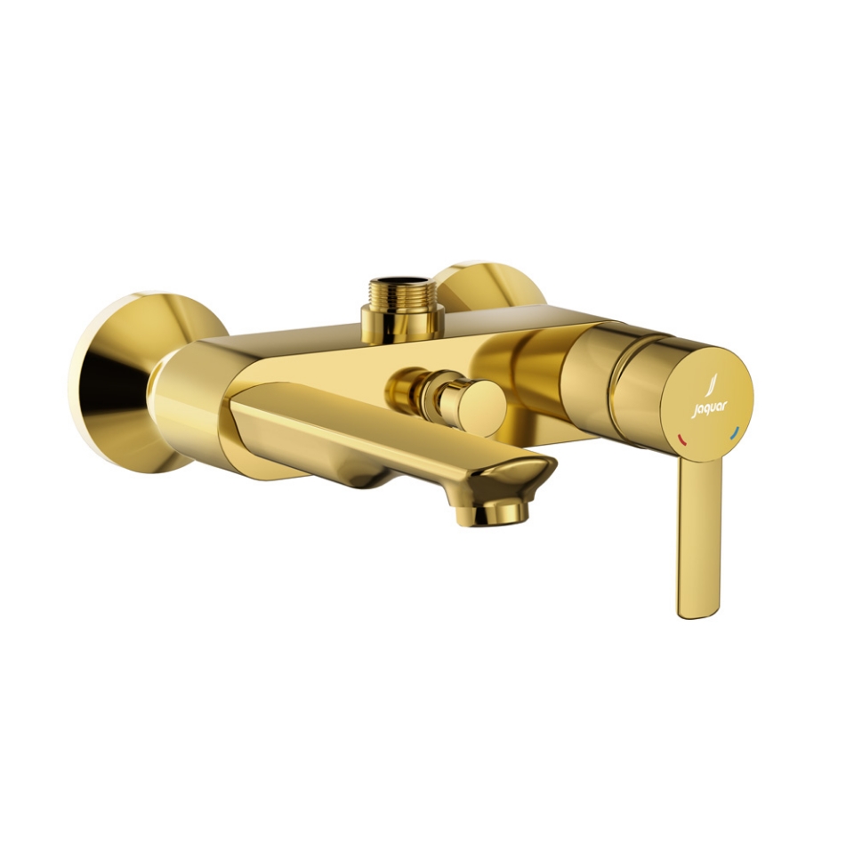 Picture of Single Lever Bath & Shower Mixer - Gold Bright PVD